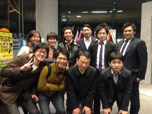 二部ゼミOBOG会（2013.3.23明治大学・紫紺館にて）